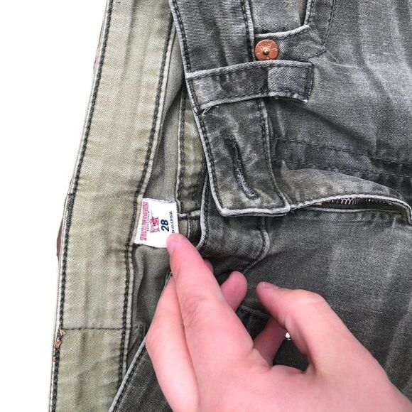 TRUE Religion Jeans Size 28 Curvy Skinny - Picture 5 of 8